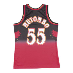 Mitchell & Ness Swingman Dikembe Mutombo Atlanta Hawks NBA 1996-97 Jersey White / XL