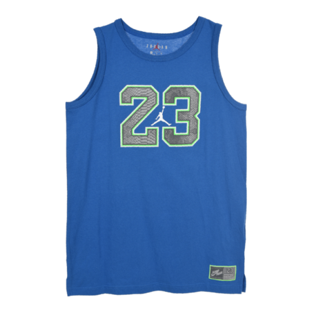 Débardeur Jordan logo 23 Bleu Pour Enfant