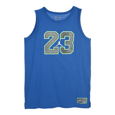 Débardeur Jordan logo 23 Bleu Pour Enfant