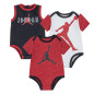 Set de 3 Body Jordan Aj Classic Multi-couleur pour bébé