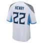 Maillot NFL Derrick Henry Tennessee Titans Nike Game Team colour Blanc