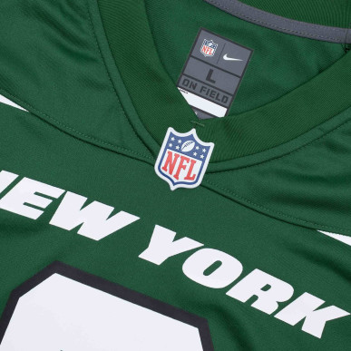 Camiseta NFL Zach Wilson New York Jets Nike Game Team colour verde