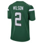 Nike NFL Game Team colour jersey Zach Wilson New York Jets Green
