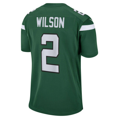 Nike NFL Game Team colour jersey Zach Wilson New York Jets Green