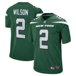 Maillot NFL Zach Wilson New York Jets Nike Game Team colour Vert