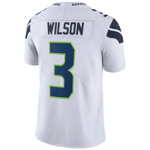 Nike NFL Game Team colour jersey Russell Wilson Seattle Seahawks White