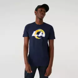 T-Shirt NFL Los Angeles Rams New Era Team Logo Bleu marine