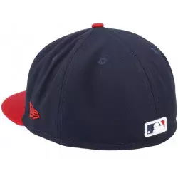 Casquette MLB Cleveland Indians New Era Authentic Performance 59fifty Bleu