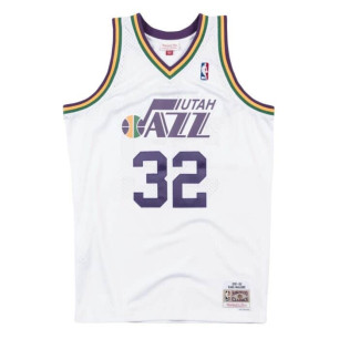 Mitchell & ness NBA Hardwood Classic swingman jersey Karl Malone Utah Jazz 1991-92 Blanco