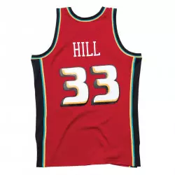 Camiseta NBA Grant Hill Detroit Pistons 1998-99 Mitchell & ness Hardwood Classics Rojo