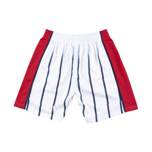Men's Mitchell & Ness Swingman Short NBA Houston Rockets 1996-97 White