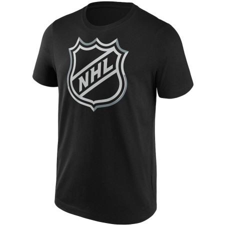 T-shirt NHL Fanatics Prima Logo Negro para hombre