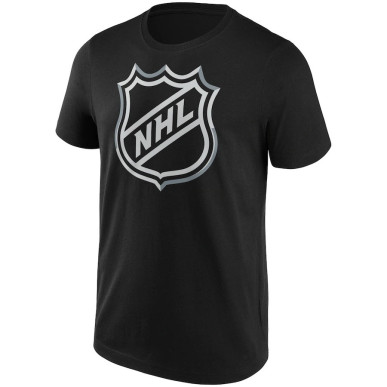 T-shirt NHL Fanatics Prima Logo Negro para hombre