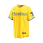 Youth's Nike city connect MLB jersey Boston Red Sox yellow