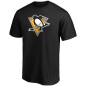 Fanatics Prima Logo T-shirt NHL Pittsburgh Penguins Black