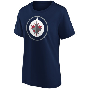 Fanatics Prima Logo T-shirt NHL Winnipeg Jets Navy