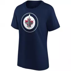 T-shirt NHL Winnipeg Jets Fanatics Prima Logo Azul para hombre