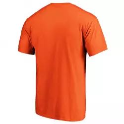 T-shirt NHL Philadelphia Flyers Fanatics Prima Logo Naranja para hombre