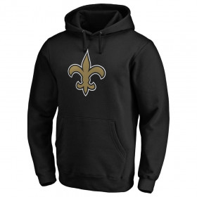 Sweat à capuche NFL New Orleans Saints Fanatics Prima Logo Noir