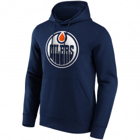 Sweat à capuche NHL Edmonto Oilers Fanatics Prima Logo Bleu