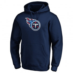 Sweat à capuche NFL Tennessee Titans Fanatics Prima Logo Bleu Marine