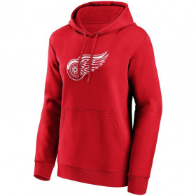 Sweat à capuche NHL Detroit Red Wings Fanatics Prima Logo Rouge