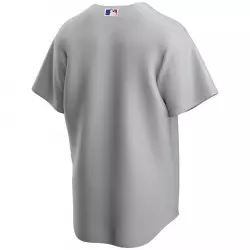 Camiseta de beisbol MLB Chicago Cubs Nike Replica Road Gris para Hombre