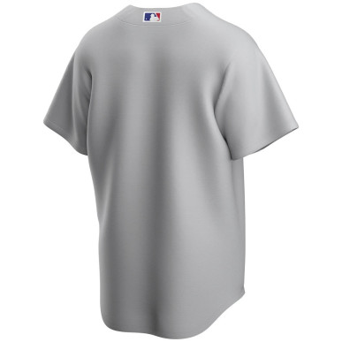 Maillot de Baseball MLB Chicago Cubs Nike Replica Road Gris pour Homme