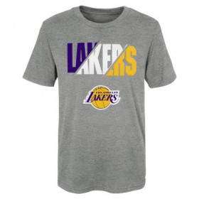T-shirt NBA Los Angeles Lakers Outerstuff Slam Dunk Gris pour Junior