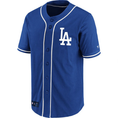 Camiseta de beisbol MLB Los Angeles Dodgers Fanatics Franchise Poly Azul para Hombre