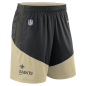 Men's Nike Dri Fit Knit Short NFL New Orleans Saints Black