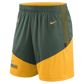Short NFL Greenbay Packers Nike Dri Fit Knit Jaune pour homme