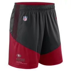 Short NFL San Francisco 49ers Nike Dri Fit Knit Rojo para hombre