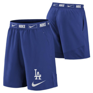 Short MLB Enfant Los Angeles Dodgers Nike Prime Time Logo Bleu