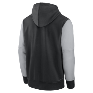 Men's Nike Logo Therma Hoodie MLB Chicago White Sox Black