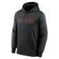 Sudadera MLB San Francisco Giants Nike Wordmark Therma Negro Para hombre