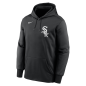 Men's Nike Wordmark Therma Hoodie MLB Chicago White Sox Black