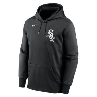 Sudadera MLB Chicago White Sox Nike Wordmark Therma Negro Para hombre