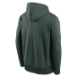 Sweat à capuche MLB Oakland Athletics Nike Wordmark Therma Vert pour homme