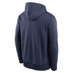 Men's Nike Wordmark Therma Hoodie MLB Boston Red Sox Navy