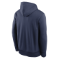 Men's Nike Wordmark Therma Hoodie MLB Boston Red Sox Navy