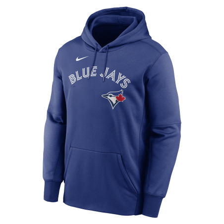 Sudadera MLB Toronto Blue Jays Nike Wordmark Therma Royal Para hombre