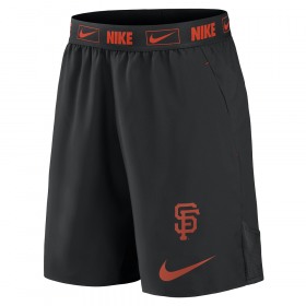 Short MLB San Francisco Giants Nike Primetime Logo Woven Noir