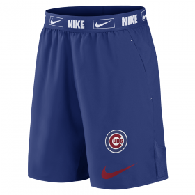 Short MLB Chicago Cubs Nike Primetime Logo Woven Bleu