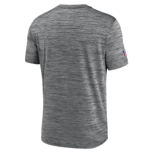 T-shirt NFL Los Angeles Chargers Nike Dri Fit Team Velocity Gris pour homme