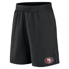 Short NFL San Francisco 49ers Nike Stretch Woven Negro para hombre