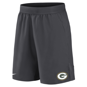 Men's Nike Stretch Woven Short NFL Greenbay Packers Grey