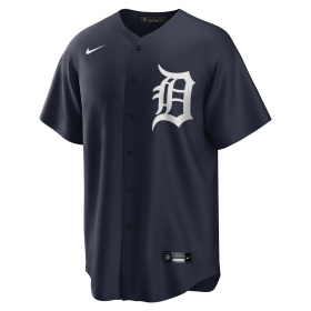 Camiseta de beisbol MLB Detroit Tigers Nike Replica Alternate Marina para Hombre