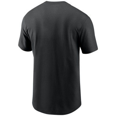 Men's Nike Wordmark T-shirt MLB Colorado Rockies Black