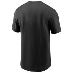 T-shirt MLB Cincinnati Reds Nike Wordmark negro para hombre
